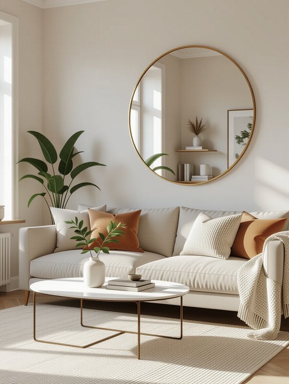 mirrors enhance living space
