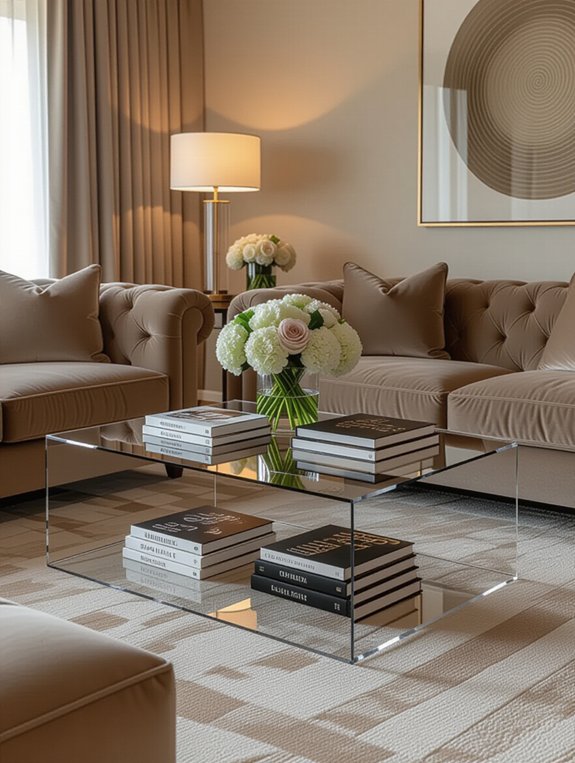 modern elegance with transparency