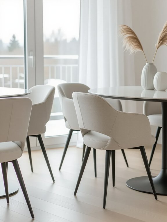 modern minimalist dining chairs
