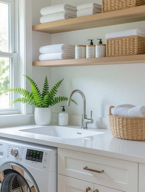 narrow sink space saving solution