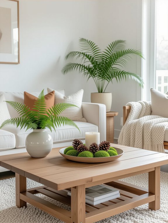 natural decor for tranquility