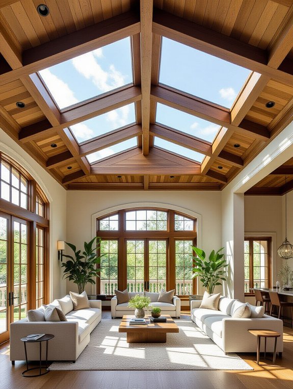 natural light enhances space