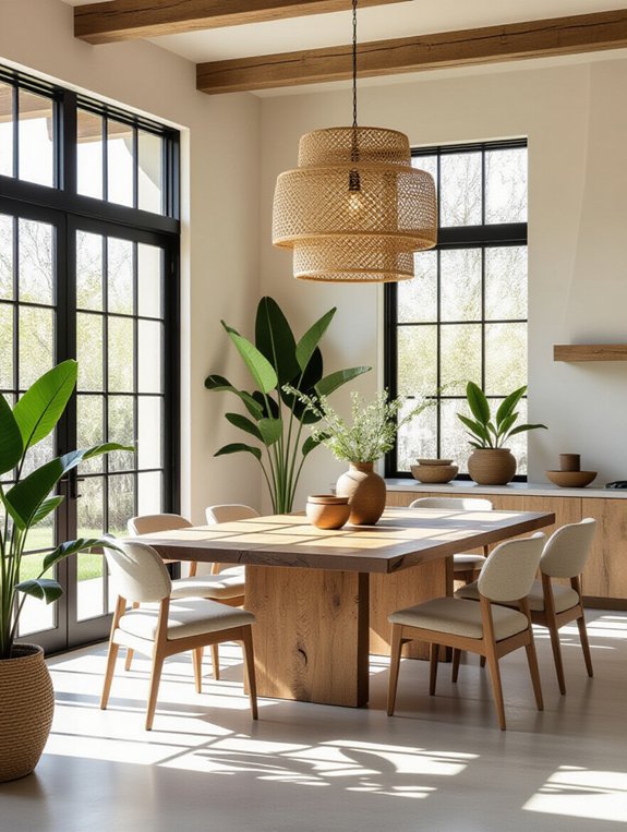 natural warmth and greenery
