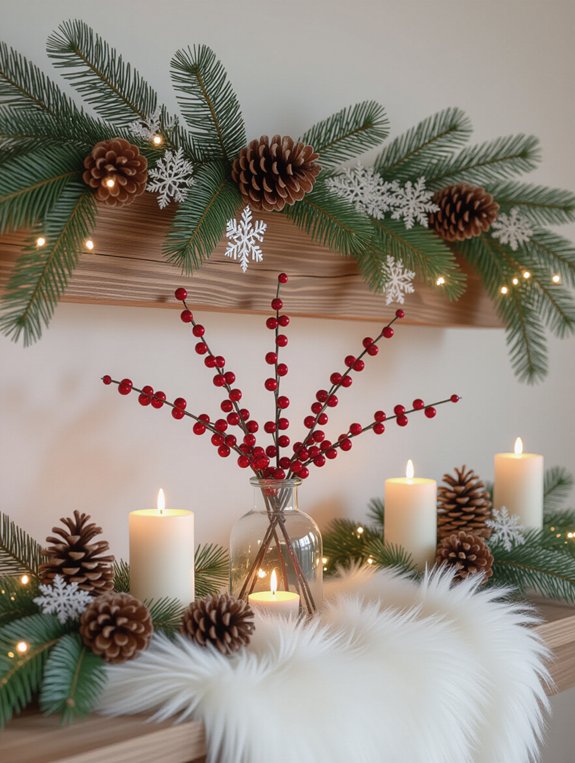 natural winter centerpiece ideas