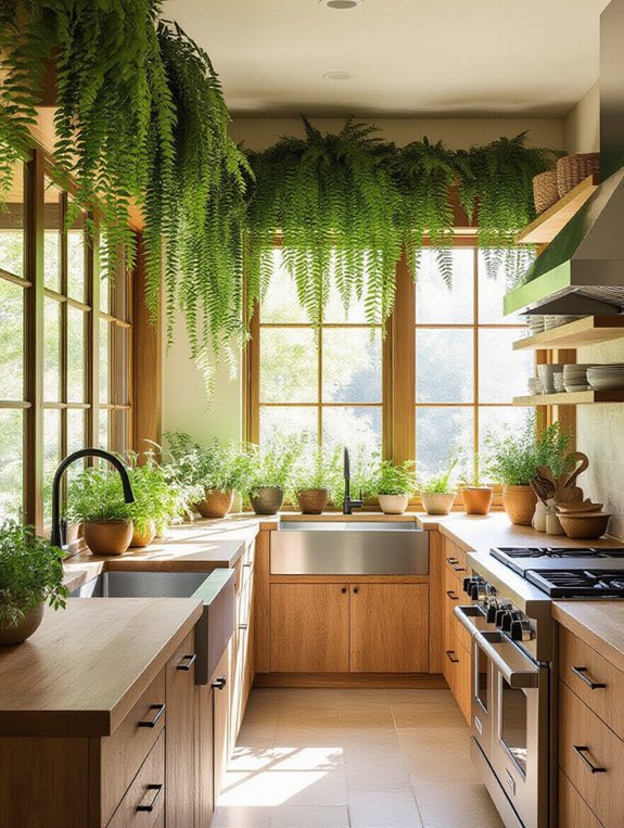 nature inspired kitchen design