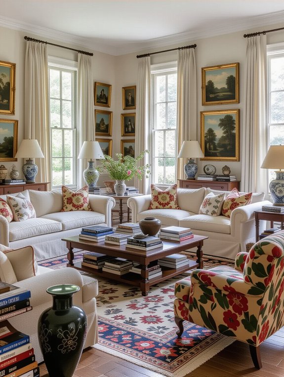 organize furniture for comfort