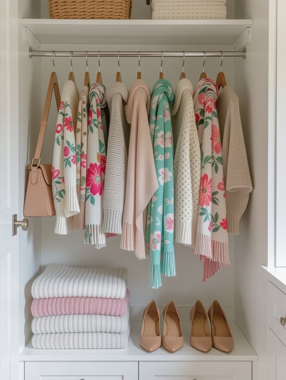 organize with stylish hooks