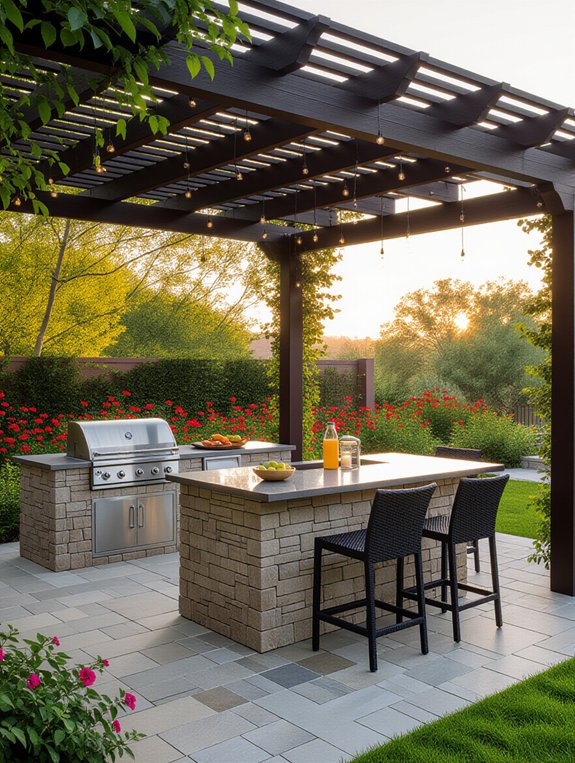 outdoor elegance and comfort