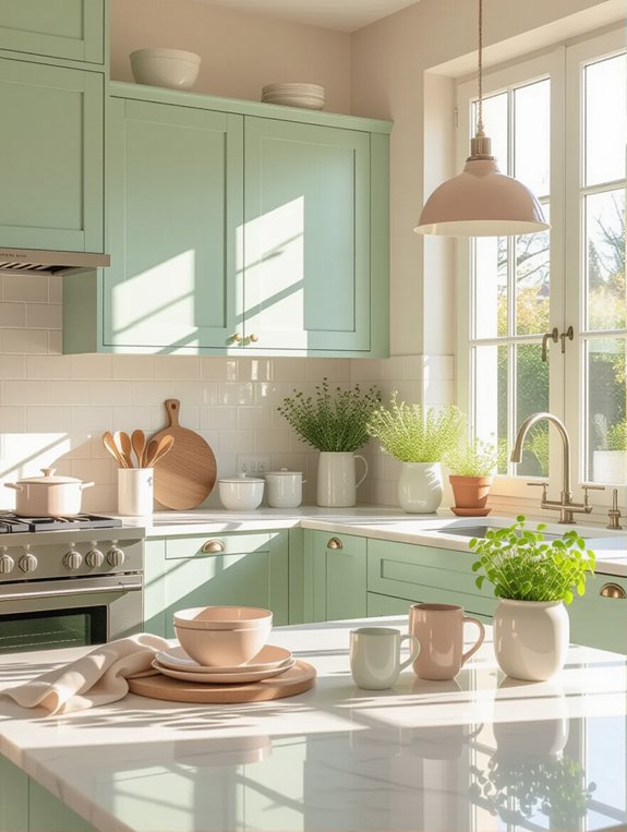 pastel hues soften boldness