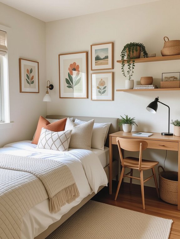 personalize bedroom with decor