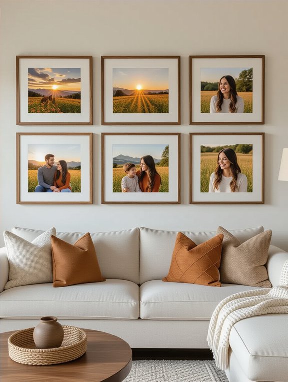 personalized framed photo collage