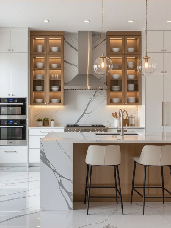 personalized kitchen built ins design