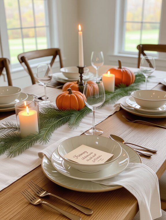 personalized thanksgiving place cards