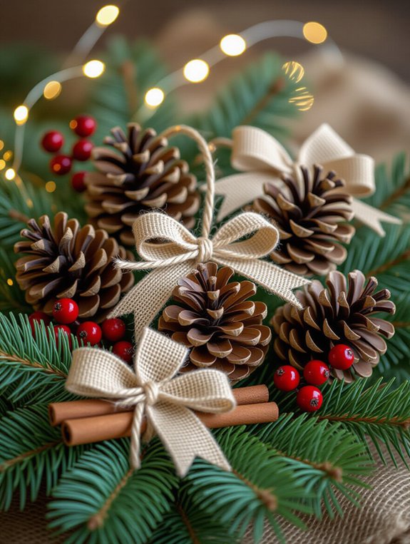 pinecone holiday decoration ideas
