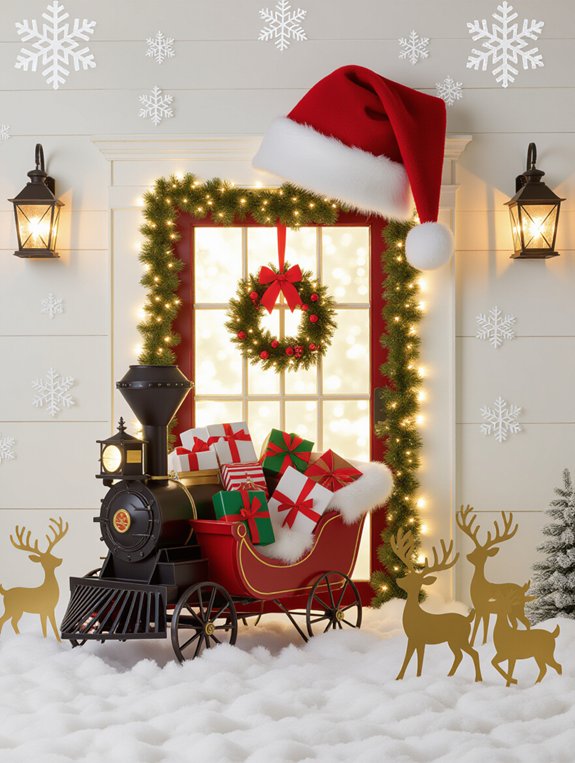 polar express holiday decorations