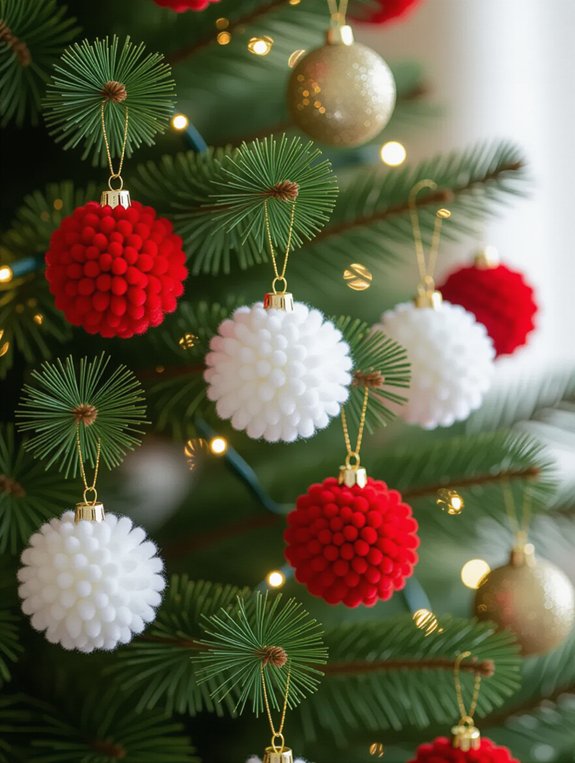 pom pom ornament crafting guide