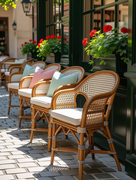 quaint bistro dining atmosphere