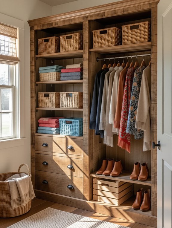 repurpose furniture for storage