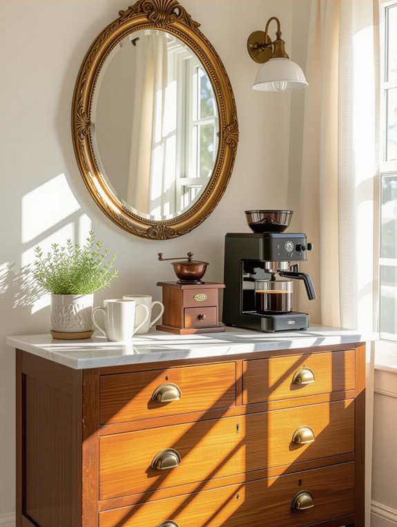 repurpose old furniture creatively