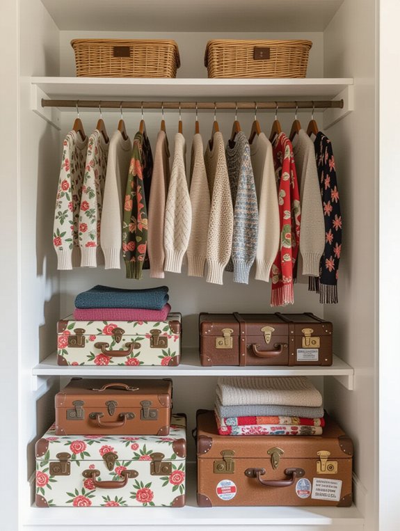 repurpose vintage suitcases creatively