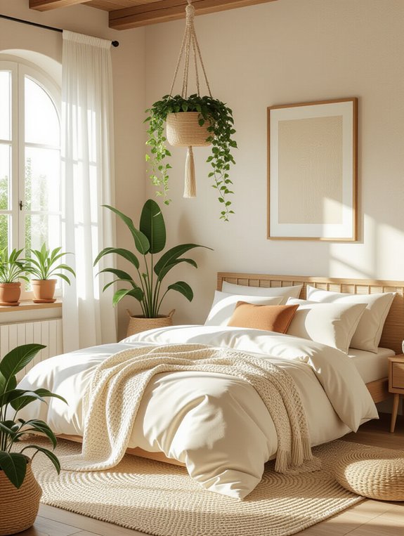 revitalize bedroom with plants