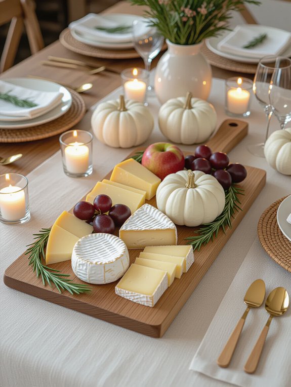 rustic charm with appetizers