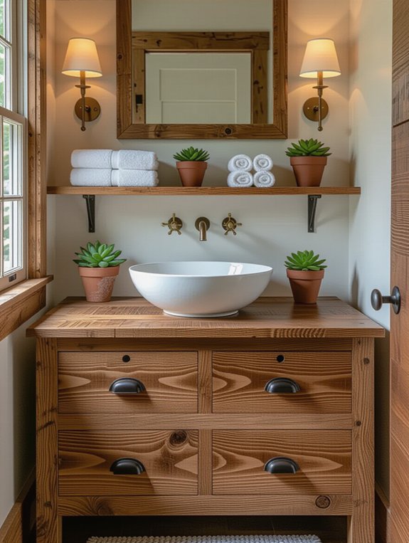 rustic charm with sustainability
