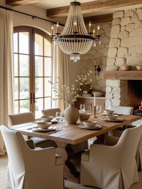 rustic elegance with luxury