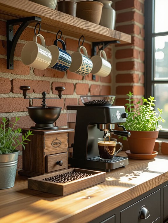 rustic farmhouse coffee charm