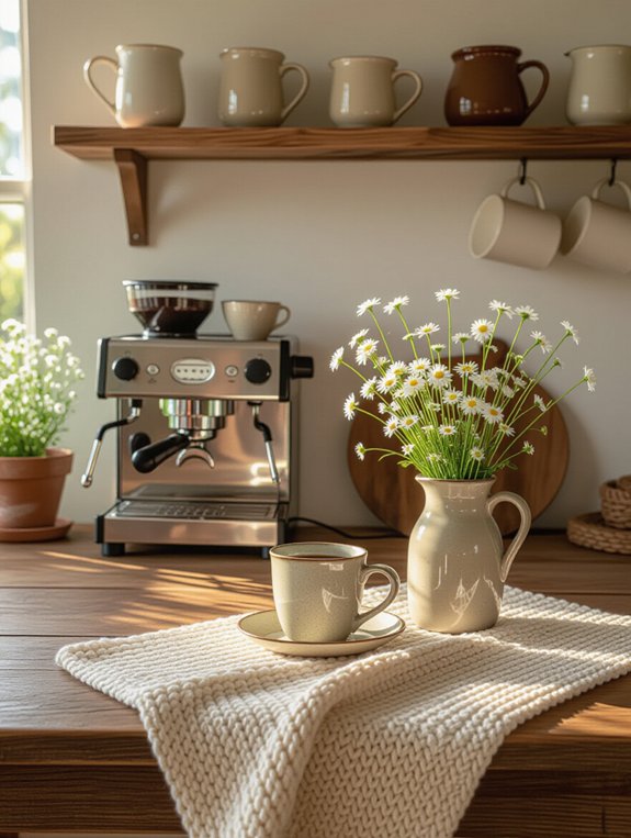 rustic farmhouse coffee decor