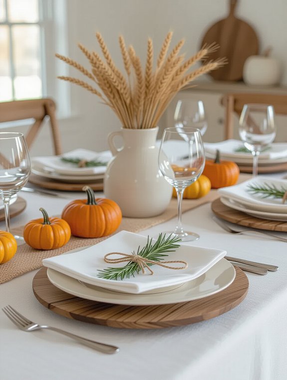 rustic twine table decor