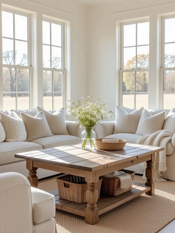 rustic warmth and vintage charm