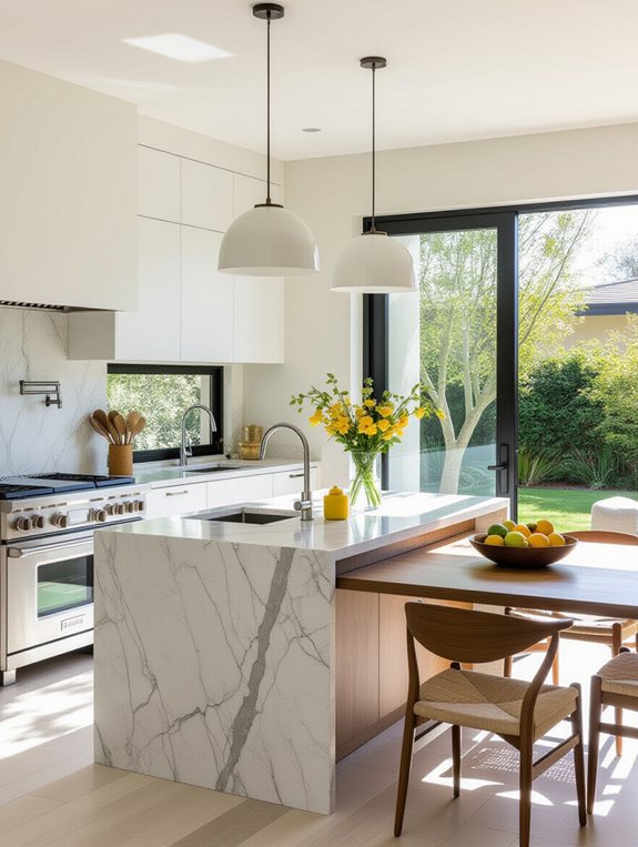 seamless dining area transitions