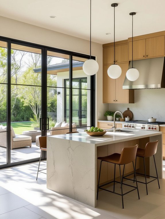 seamless indoor outdoor connection