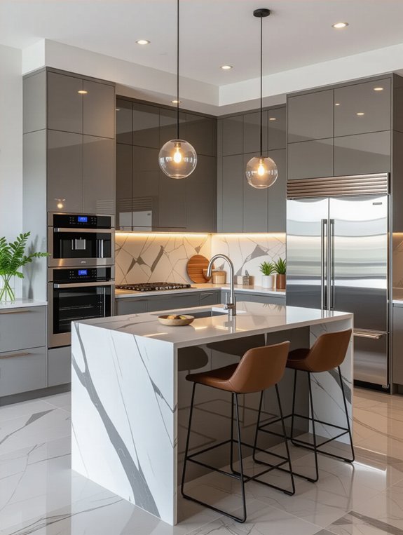 seamless stylish kitchen efficiency
