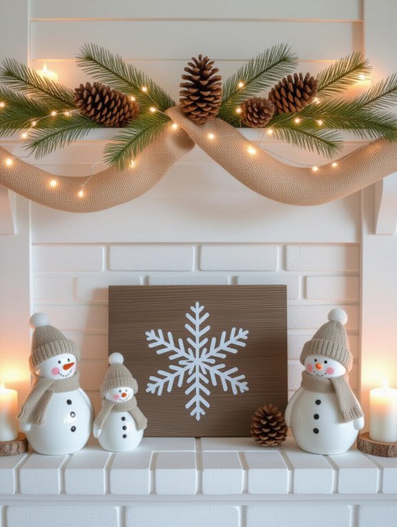 seasonal artwork for mantles