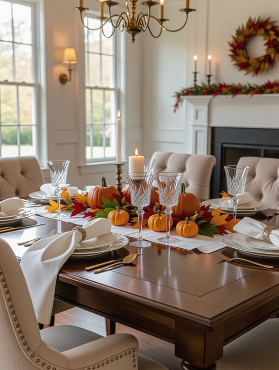 seasonal dining room decor