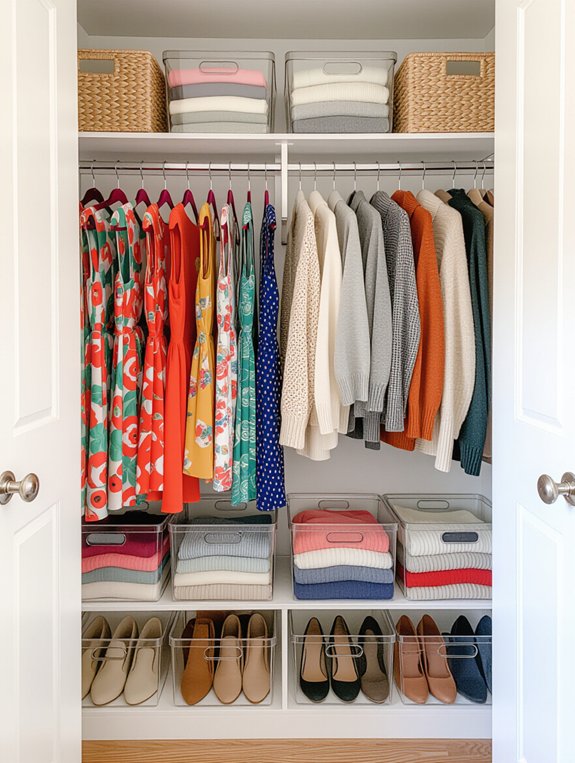 seasonal wardrobe organization system