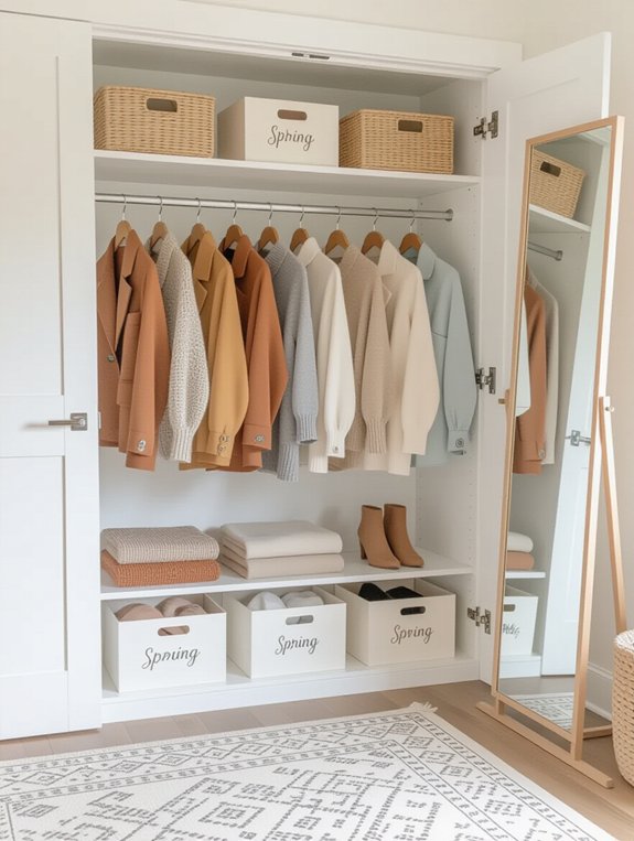 seasonal wardrobe organization tips