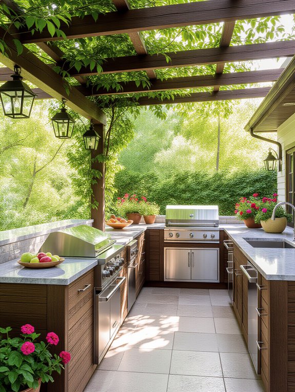serene outdoor water features