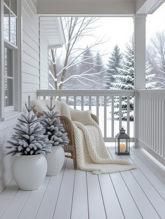 serene subtle winter palettes