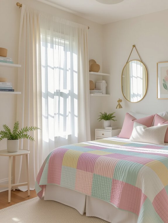 sheer curtains for brightness