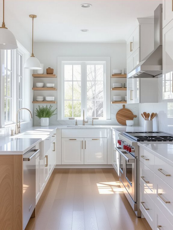 sleek functional uncluttered design