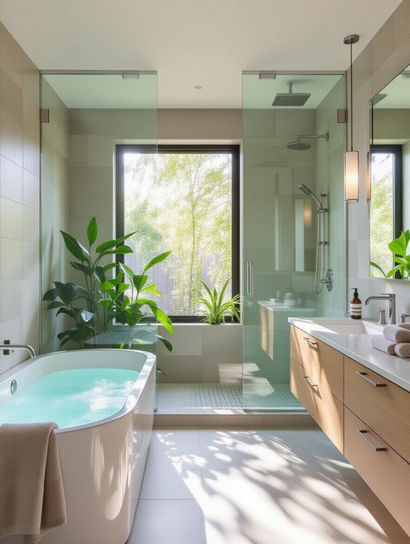 sleek spacious modern design