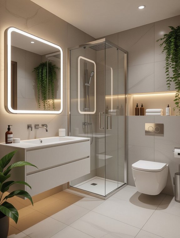 smart bathroom technology integration