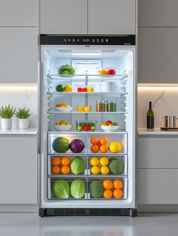 smart fridge with inventory