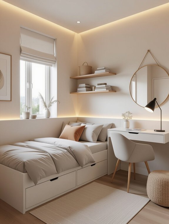 smart lighting enhances bedrooms