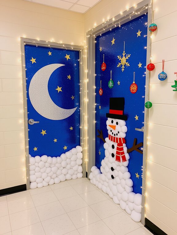 sparkling starry night decor