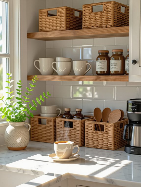 stylish baskets for organization