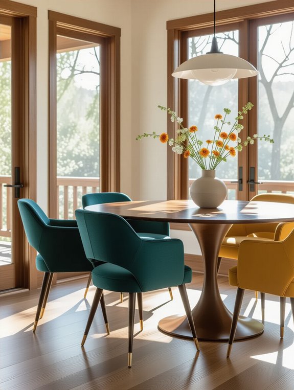 stylish dining area transformation